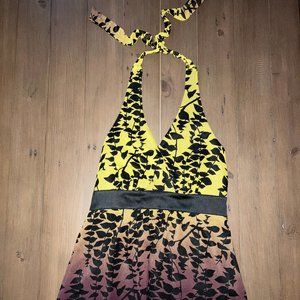 Express V-Neck Halter Top